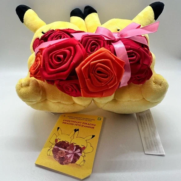 (NWT) Sweet Heart Pikachu Plush - Picture 4 of 5